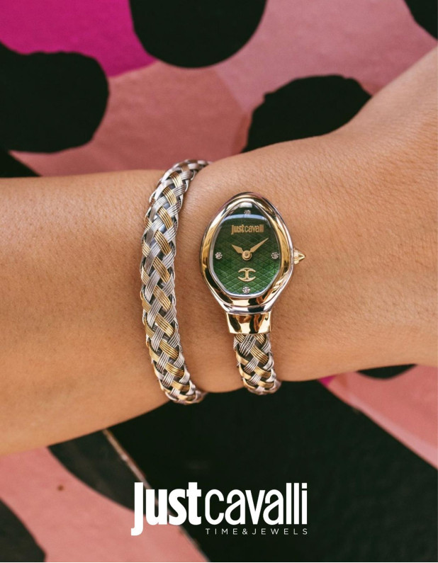 JUST CAVALLI Snake Ladies Watch